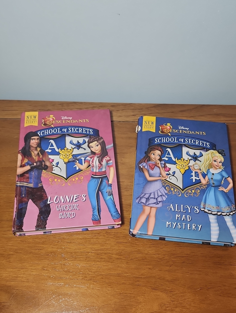 Disney Descendants School of Secrets Book Lot Of 2